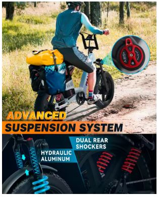Wallke H7 Step Thru E-bike with APP Control
