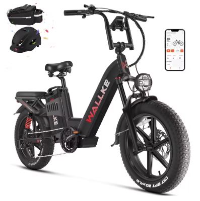 Wallke H7 Step Thru E-bike with APP Control