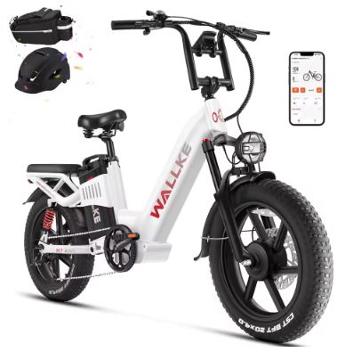 Wallke H7 Step Thru E-bike with APP Control