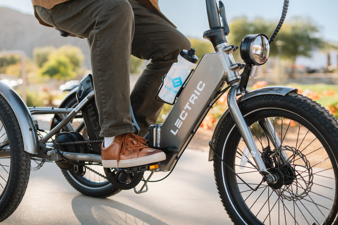 Removable long-range 48V 17.5Ah battery on XP Trike2