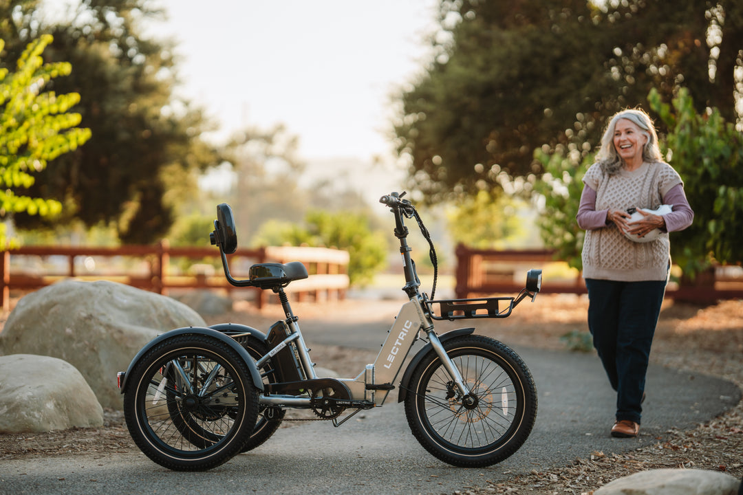 XP Trike2 bright 90-lumen headlamp with amber side lights