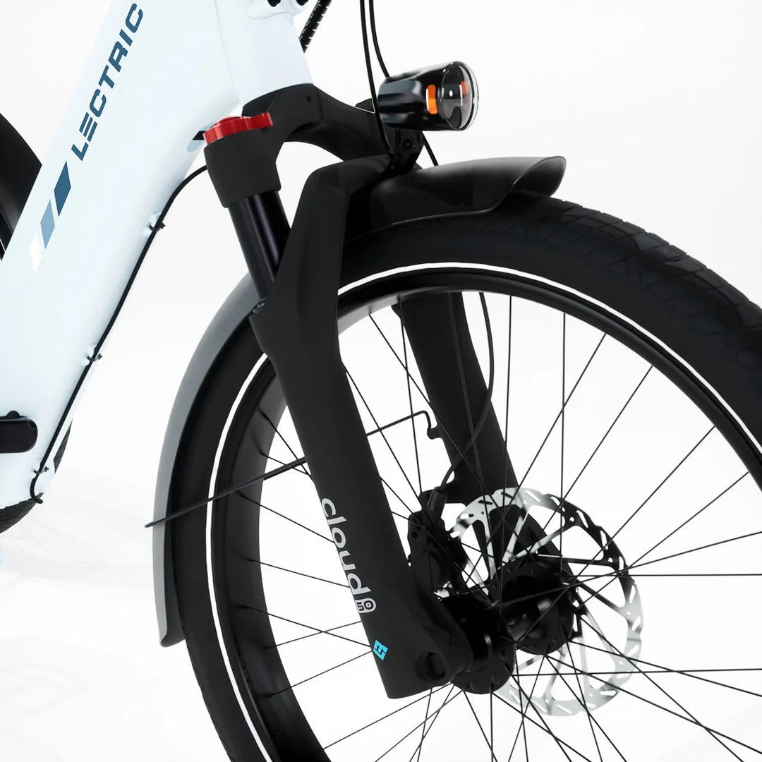 Top-down view of XP Trike2 handlebars and controls